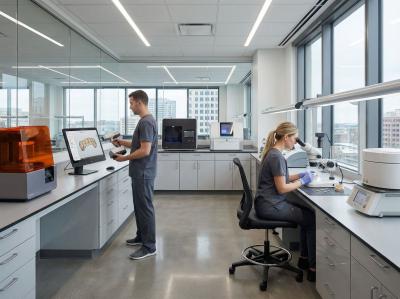 Dentallabor im Einsatz